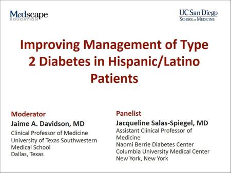 Improving Management of Type 2 Diabetes in Hispanic/Latino Patients