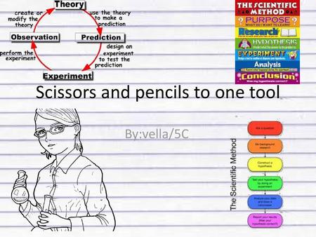 Scissors and pencils to one tool