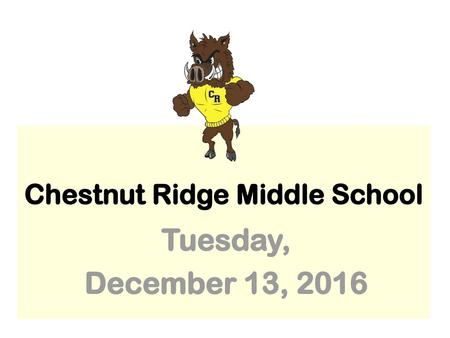 Chestnut Ridge Middle School