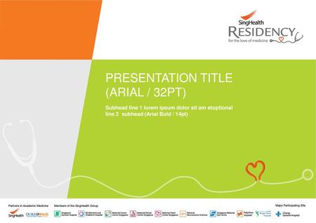 PRESENTATION TITLE (ARIAL / 32PT)