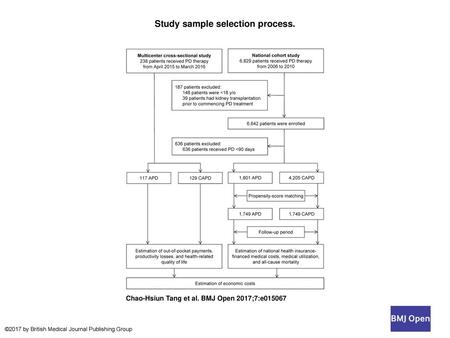 Study sample selection process.