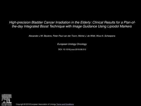 European Urology Oncology