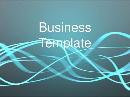 Business Template.