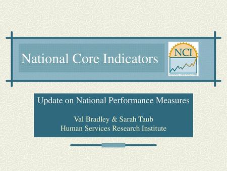 National Core Indicators