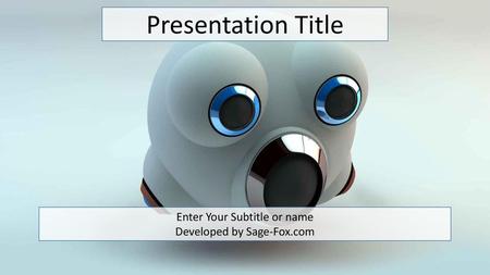 Presentation Title Enter Your Subtitle or name