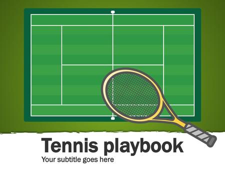 Tennis playbook Your subtitle goes here.