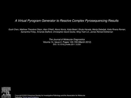 A Virtual Pyrogram Generator to Resolve Complex Pyrosequencing Results