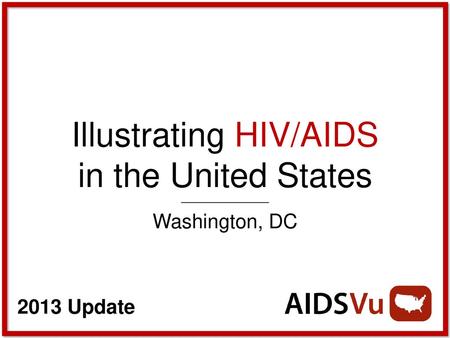 Illustrating HIV/AIDS in the United States