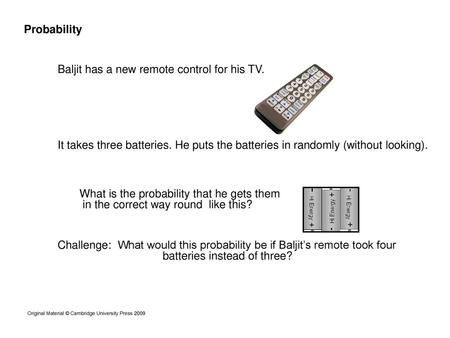 Probability S1.2 Core Plenary