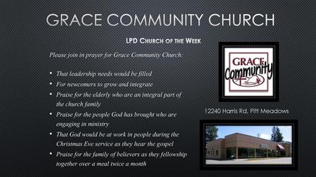 Grace Community Church