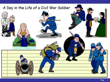 A Day in the Life of a Civil War Soldier