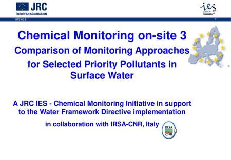 Chemical Monitoring on-site 3