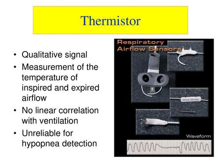 Thermistor Qualitative signal