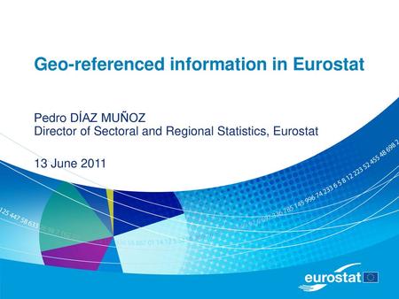 Geo-referenced information in Eurostat