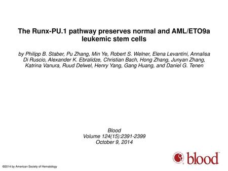 by Philipp B. Staber, Pu Zhang, Min Ye, Robert S