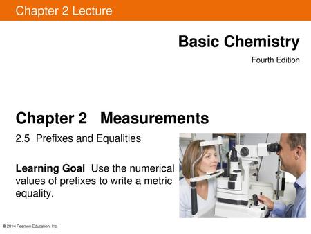 Chapter 2 Measurements 2.5 Prefixes and Equalities