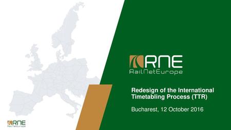 Redesign of the International Timetabling Process (TTR)