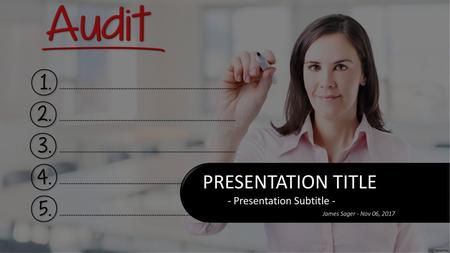 - Presentation Subtitle -