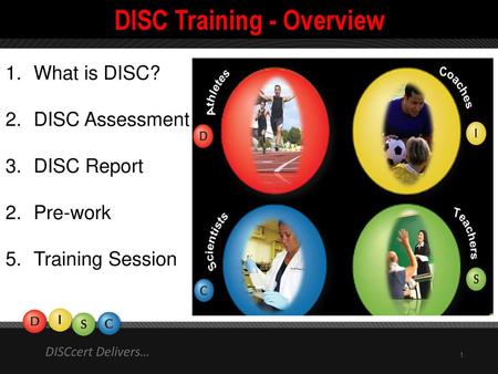 DISC Training - Overview