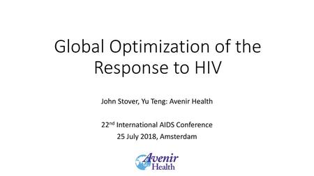 Global Optimization of the Response to HIV