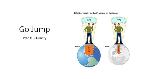 Go Jump Prac #5 - Gravity.