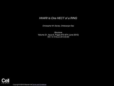 HHARI Is One HECT of a RING