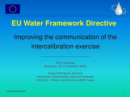 EU Water Framework Directive