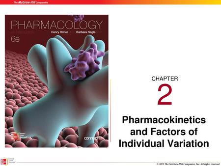 Pharmacokinetics and Factors of Individual Variation