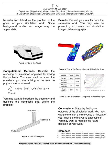 Title J. A. Smith1, M. B. Fields2