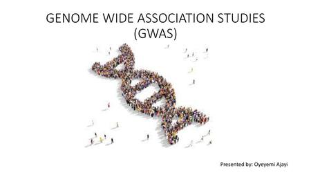 GENOME WIDE ASSOCIATION STUDIES (GWAS)