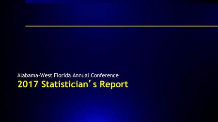 2017 Statistician’s Report