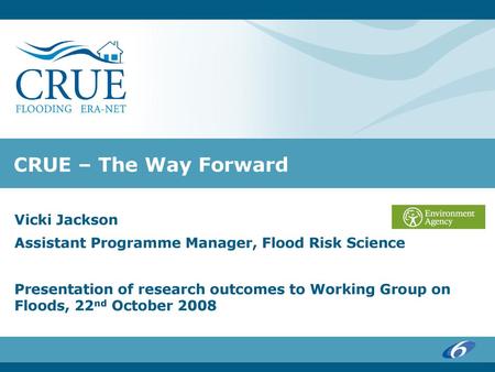 CRUE – The Way Forward Vicki Jackson