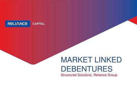 Market linked debentures