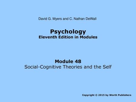 Eleventh Edition in Modules