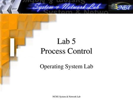 Lab 5 Process Control Operating System Lab.