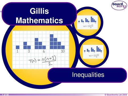 Gillis Mathematics Inequalities.