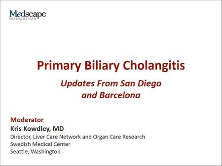 Primary Biliary Cholangitis