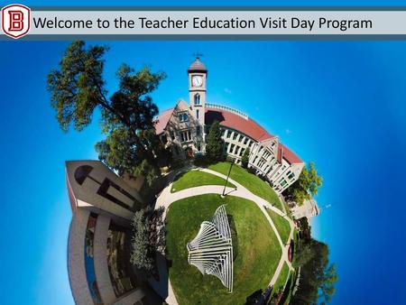 Welcome to the Teacher Education Visit Day Program