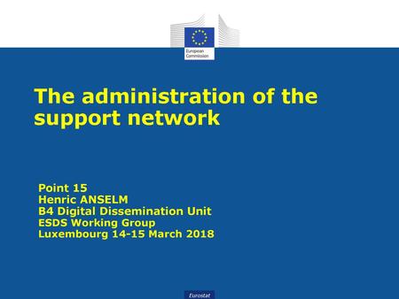 The administration of the support network