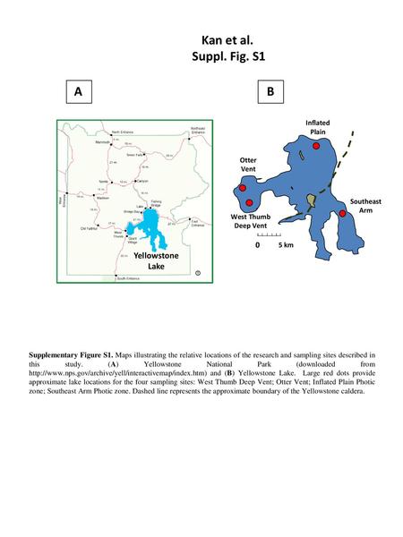 Kan et al. Suppl. Fig. S1 A B Yellowstone Lake Inflated Plain Otter