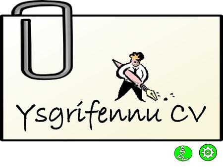 Ysgrifennu CV.