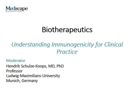 Biotherapeutics.