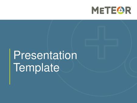 Presentation Template