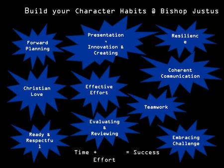 Build your Character Bishop Justus