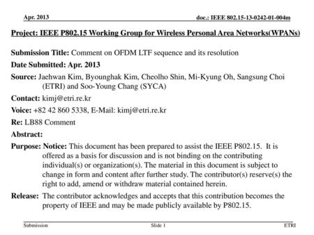 doc.: IEEE g-Trends-in-SUN-capacity