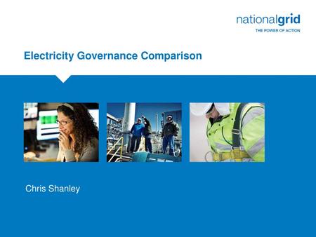 Electricity Governance Comparison