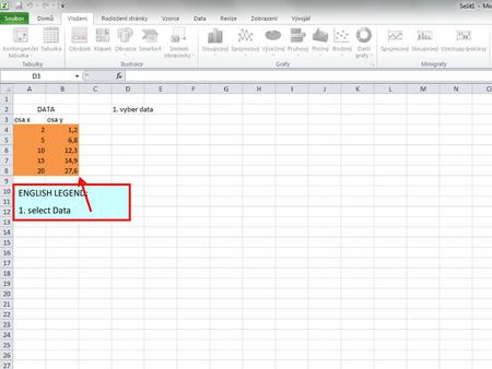ENGLISH LEGEND: 1. select Data.
