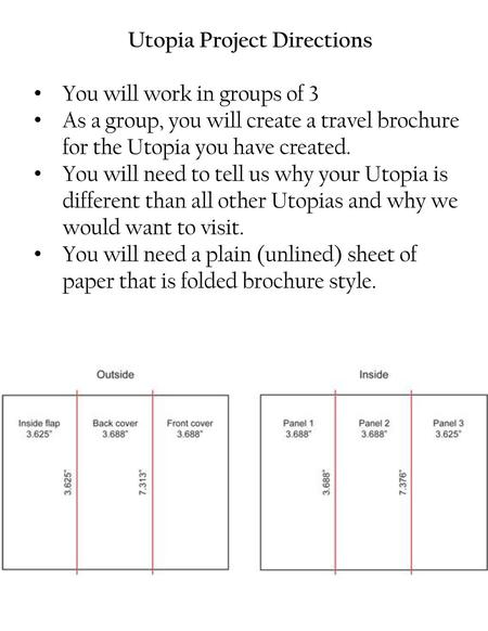 Utopia Project Directions