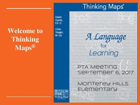 Welcome to Thinking Maps®