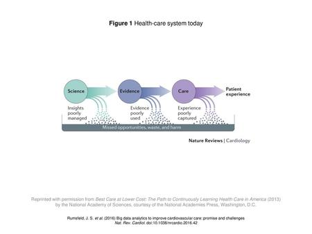 Figure 1 Health-care system today